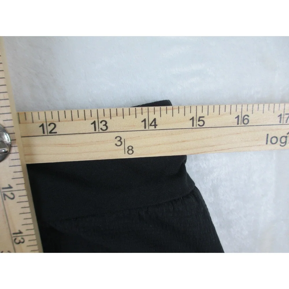 Athleta Shorts Womens 8 Black Chino‎ Bermuda Casual Ladies*